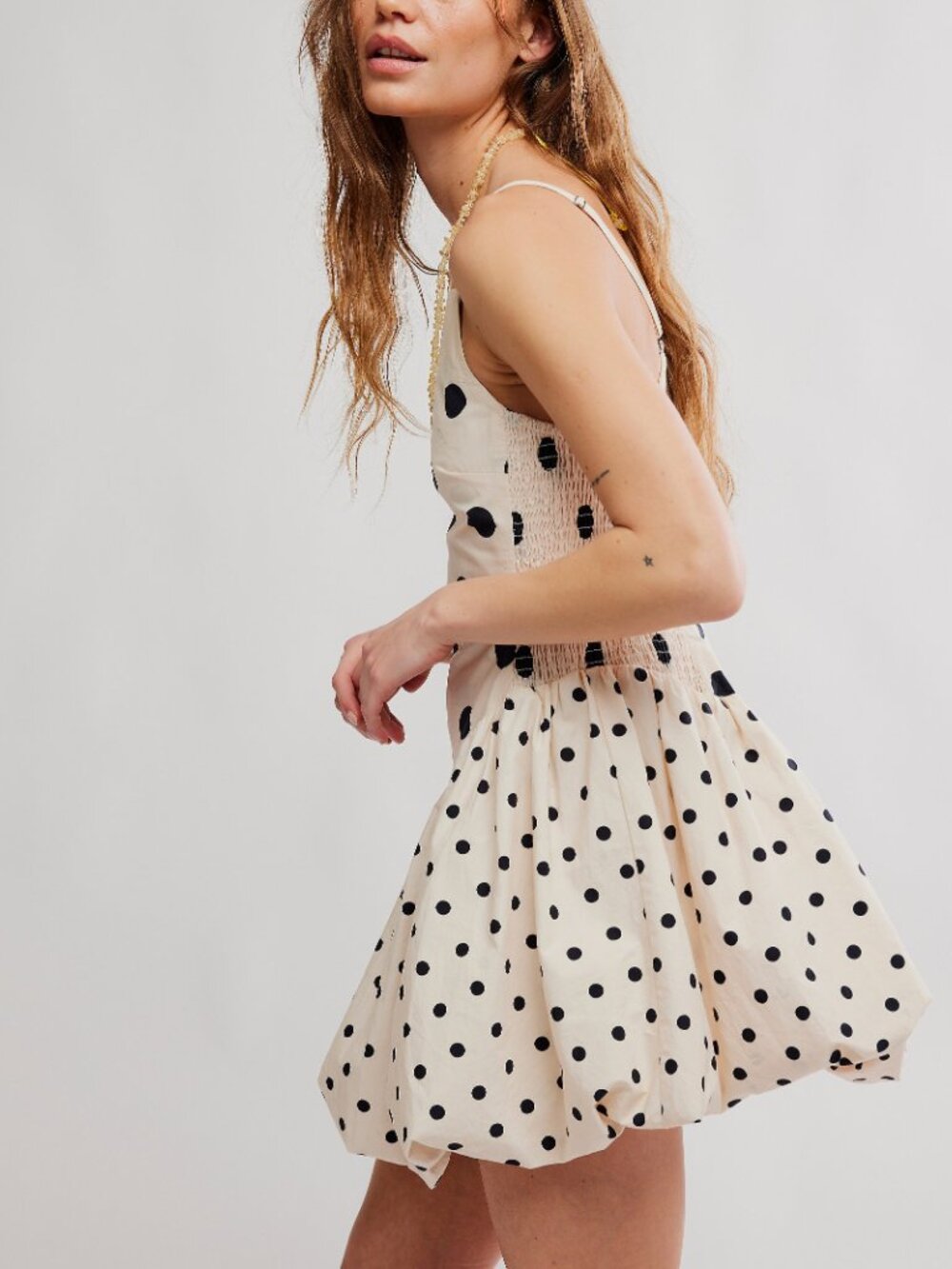 FREE PEOPLE Misty Mini Dress / Tea Combo - Picture 5 of 9